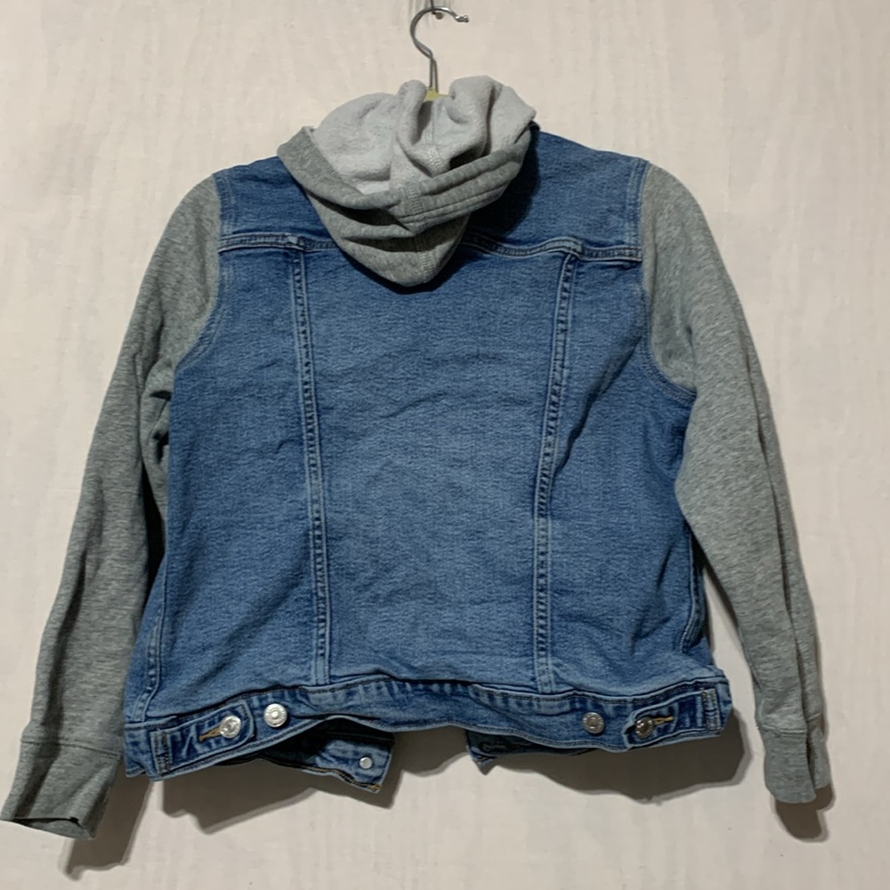 Levi's Blue and Gray Jean Jacket - Picture 5 of 6